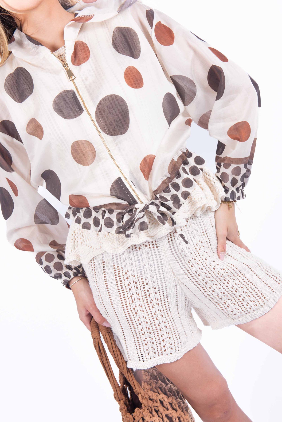 Giubbino Leggero con Cappuccio donna Miss love - 4