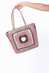 Borsa Tote in Crochet donna Miss love - 3