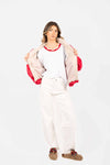 T-shirt con Volant e Bordo a Contrasto donna Miss love - 5