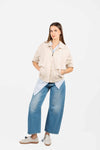 Jeans Wide Leg Lavaggio Medio donna Miss love - 4