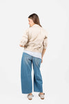 Giubbino Oversize con Tasche Beige donna Miss love - 3