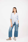 Jeans Wide Leg Lavaggio Medio donna Miss love - 3