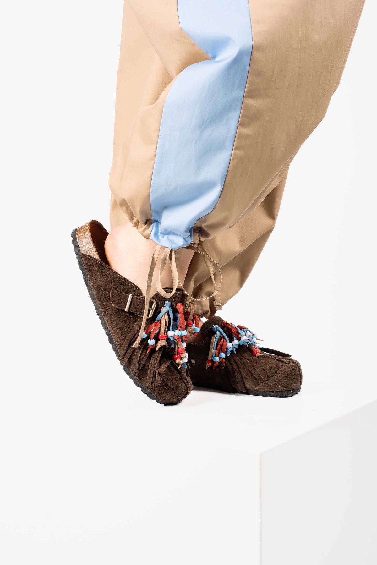 Mules in Camoscio Marrone donna Ovye - 2
