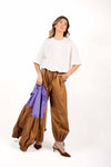 T-shirt Basic Over con Fondo Elasticizzato donna Tensione in - 1