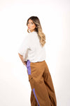 T-shirt Basic Over con Fondo Elasticizzato donna Tensione in - 2
