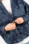 Giacca Denim Paisley donna Tensione in - 3