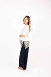 T-shirt Over con Dettaglio Paillettes donna Tensione in - 2
