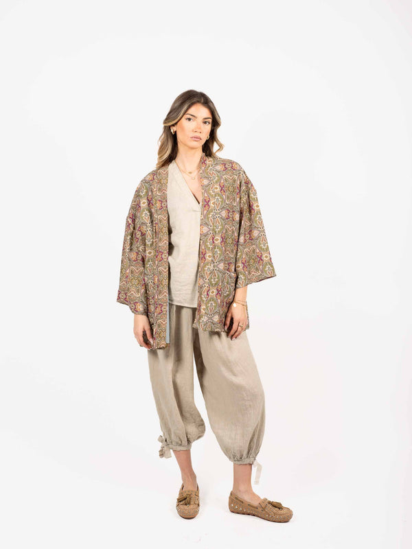 Kimono con Stampa Etnica da donna Miss love