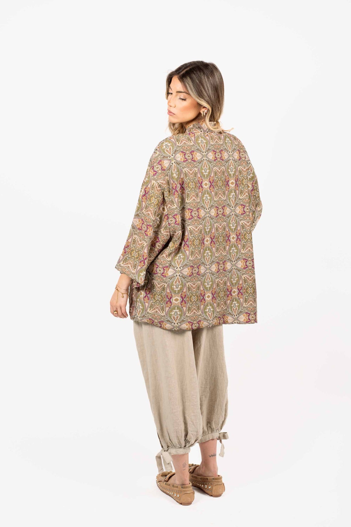 Kimono con Stampa Etnica donna Miss love - 2