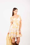 Abito Corto con Stampa Floreale donna Miss love - 1