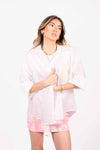 Camicia Over con Taschino Crochet donna Miss love - 5