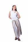 Gonna in Lino a Righe donna Miss love - 1