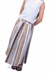 Gonna in Lino a Righe donna Miss love - 4