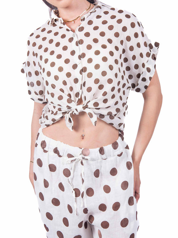 Camicia a Pois da donna Miss love
