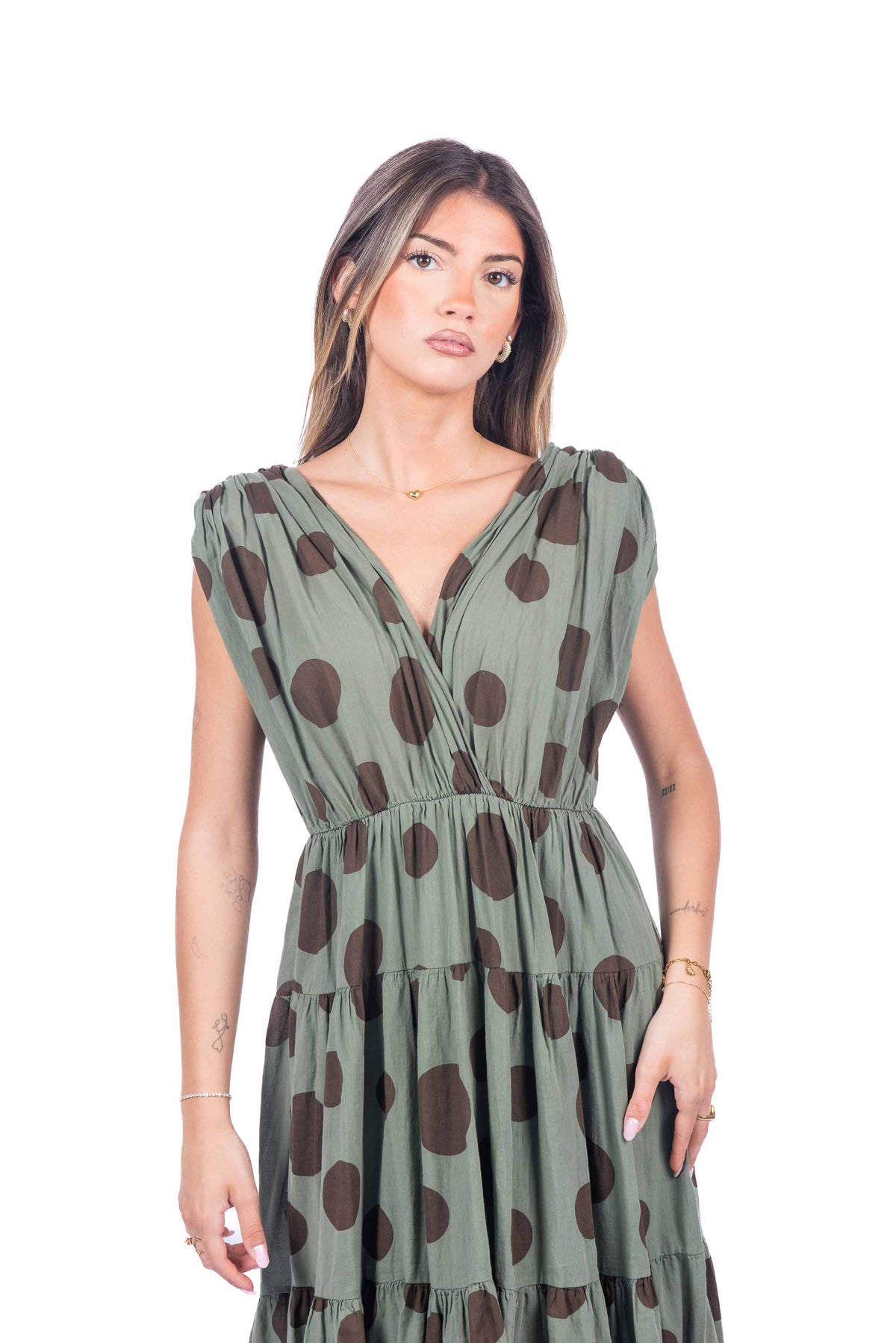 Abito Lungo a Pois donna Miss love - 2