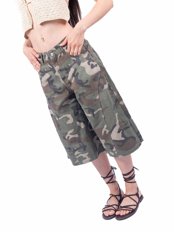 Bermuda Camouflage da donna Miss love