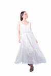 Abito in Sangallo con Fiocchi Bianco donna Miss love - 1
