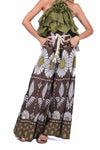 Pantaloni Pattern con Cintura Intrecciata donna Miss love - 5
