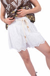 Shorts in Sangallo con Cintura Intrecciata donna Miss love - 1