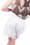 Shorts in Sangallo con Cintura Intrecciata donna Miss love - 2