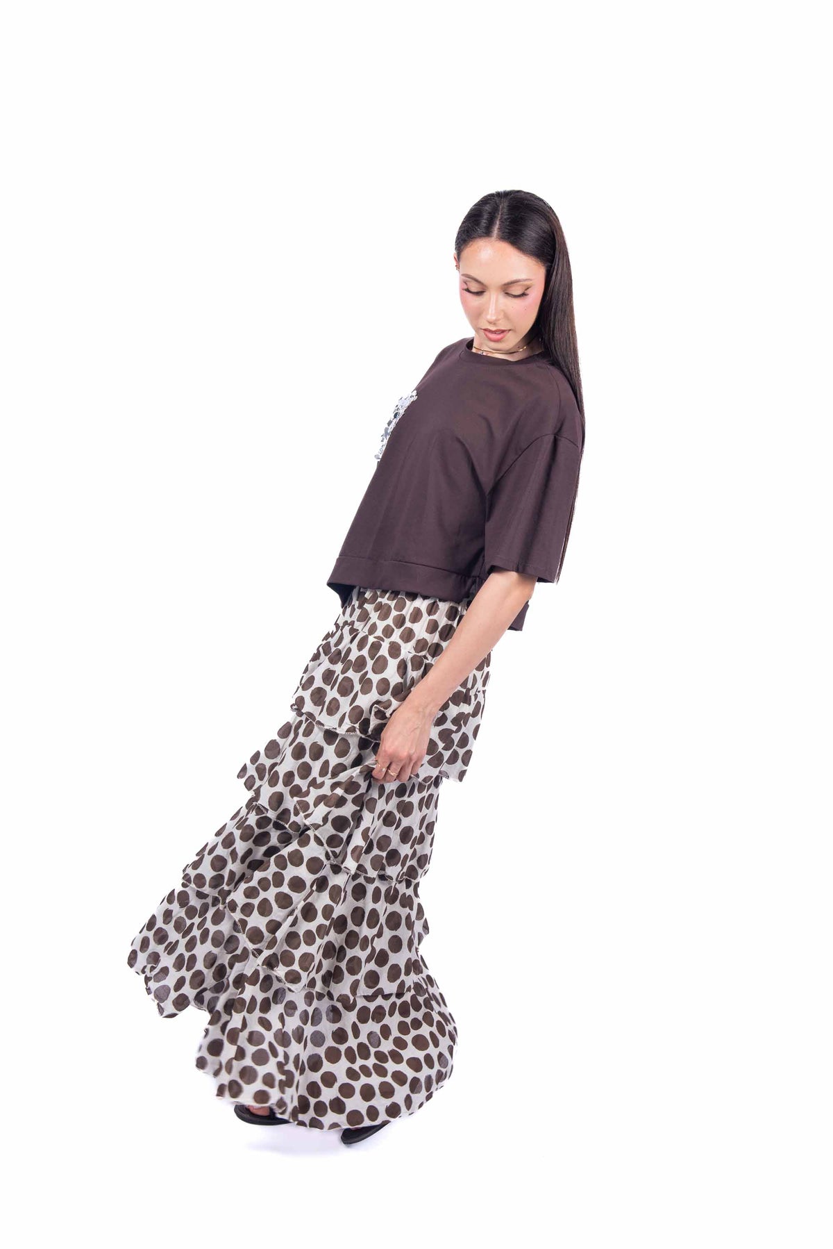 Gonna Midi a Balze Pois donna Miss love - 5