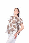 Top con Stampa Tropicale donna Miss love - 1