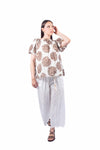 Pantaloni in Sangallo con Cintura Intrecciata donna Miss love - 6
