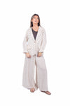 Blazer in Lino a Pois donna Miss love - 1