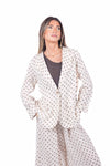 Blazer in Lino a Pois donna Miss love - 3