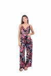 Pantaloni Stampa Floreale con Cintura Cordella donna Miss love - 4