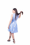 Abito Chemisier Smanicato a Righe donna Miss love - 4