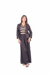 Blazer in Lino Cioccolato donna Miss love - 3