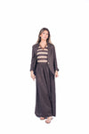 Pantaloni in Lino Cioccolato donna Miss love - 2