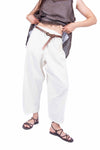 Pantaloni Cropped con Cintura Panna donna Miss love - 1