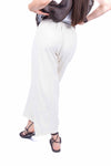 Pantaloni Cropped con Cintura Panna donna Miss love - 3