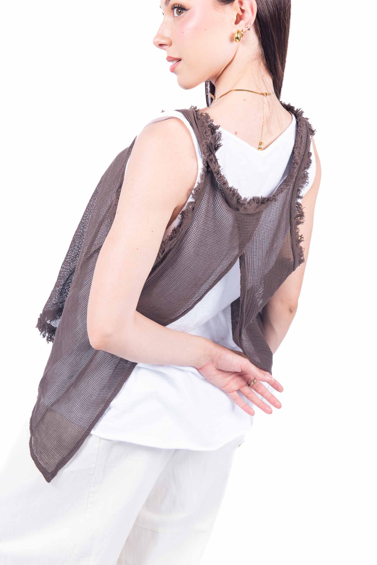 Top Doppio con Frange donna Miss love - 6