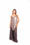 Pantaloni Palazzo in Lino donna Miss love - 4