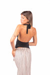 Top Halter Drappeggiato donna Miss love - 4