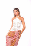 Top Halter con Borchie donna Miss love - 2