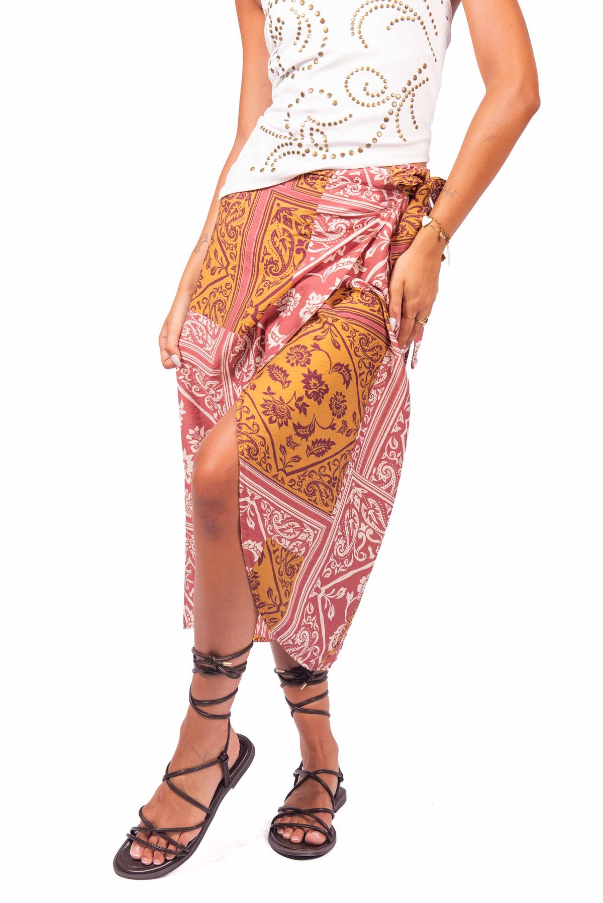 Gonna Pareo Stampata donna Miss love - 1