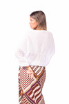 Camicia Effetto Lino donna Miss love - 2