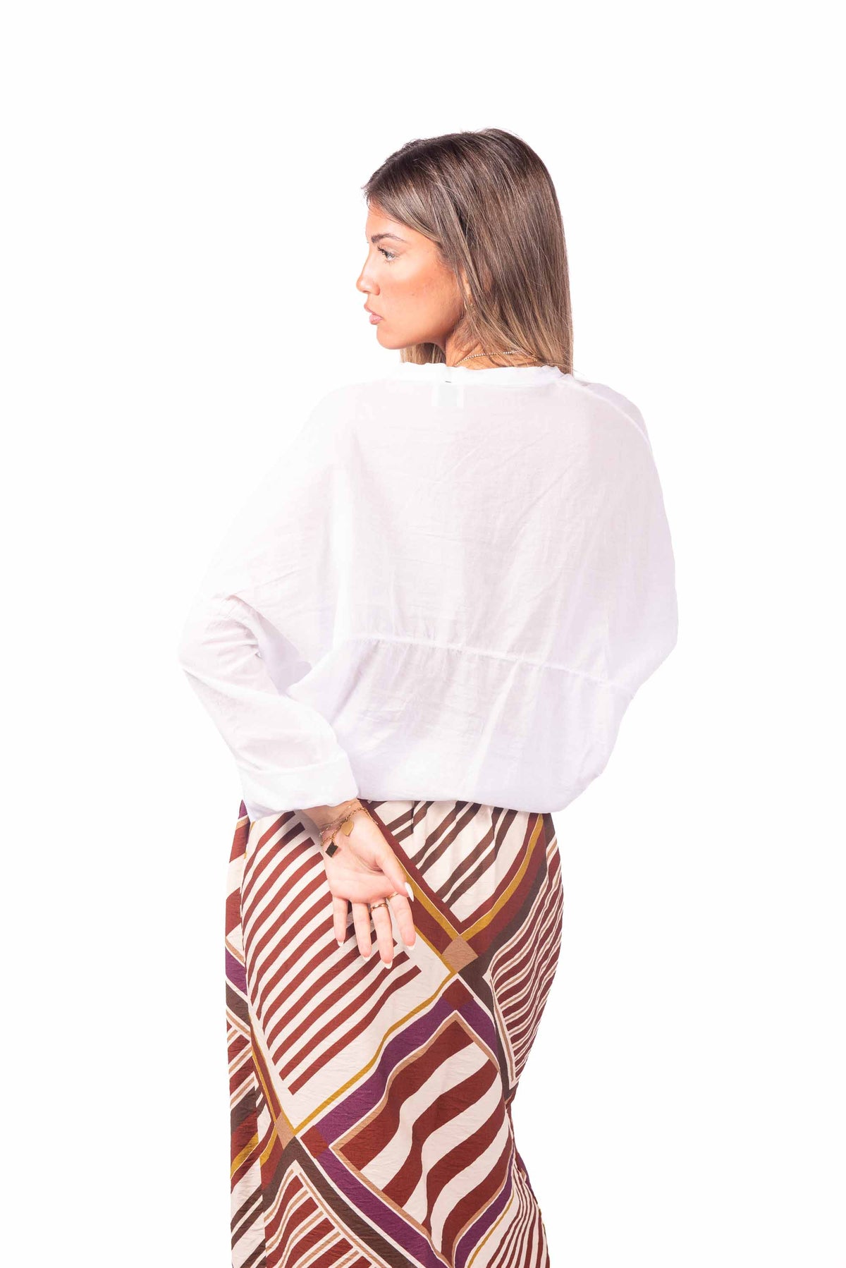 Camicia Effetto Lino donna Miss love - 2