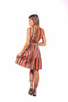 Abito Smanicato Chemisier a Righe donna Miss love - 2