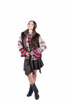 Gilet in Ecopelliccia Marrone donna Miss love - 3