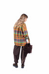 Camicia Oversize Check Multicolor donna Miss love - 4