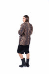 Giacca Blazer Animalier con Applicazione donna Miss love - 2