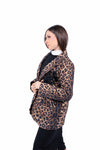 Giacca Blazer Animalier con Applicazione donna Miss love - 5