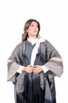 Mantella con Frange Multicolor donna Miss love - 4