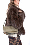 Giacca Corta Ecopelliccia Marrone donna Miss love - 6