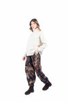 Pantaloni in Tessuto Tecnico Stampa Camouflage donna Miss love - 2